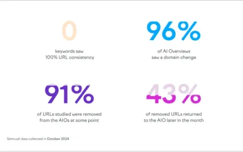 探索谷歌 AI 概述中的URL不稳定性